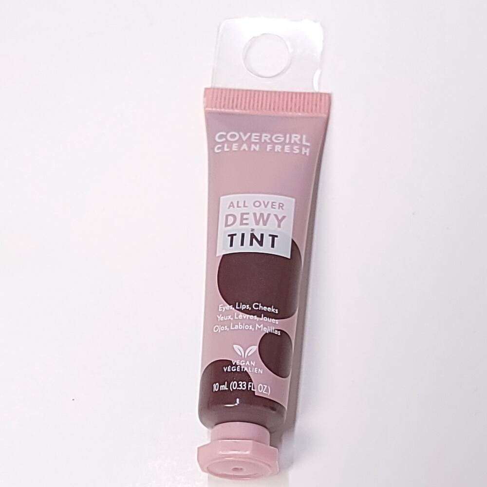 Covergirl Clean Fresh All Over Dewy Tint Makeup Face Eyes Lips 100 Rosy Brown